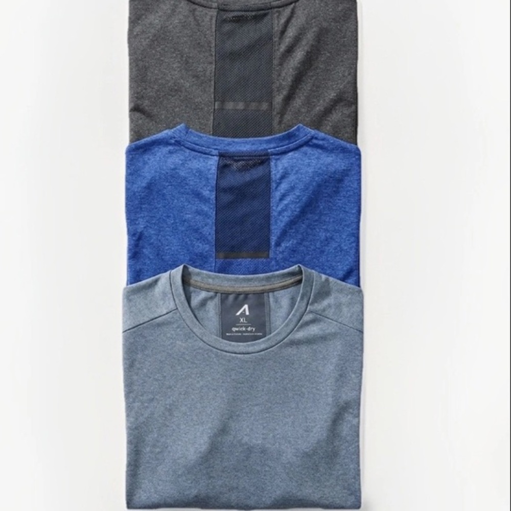 Bundle of 3 Men's Athletic T-Shirts - Size XL -Athletic Works